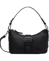 Marc O' Polo - Medium Brinna Pebbled Leather Buckle-Detail Shoulder Bag - Lyst