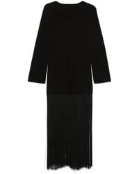 KHAITE - Paley Fringed Dress - Lyst
