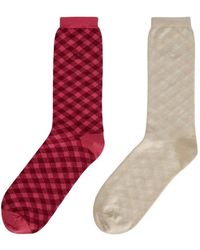 Wales Bonner - Sokken Met Argyle-Patroon - Lyst