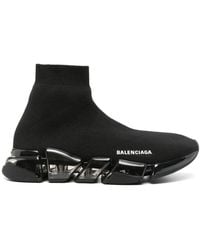 Balenciaga - Logo Speed Sneakers - Lyst
