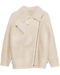 Isabel Marant - Adelina Shearling Zip Jacket - Lyst