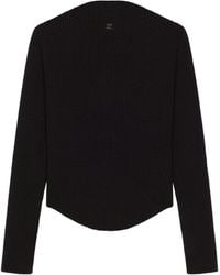 Courreges - Pullover Mit Schlitzkragen - Lyst