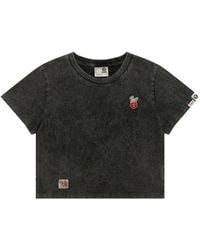 Aape By A Bathing Ape - T-Shirt À Motif Graphique Brodé - Lyst
