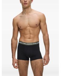 KARL LAGERFELD - Logo-Waistband Boxers (Set Of Five) - Lyst