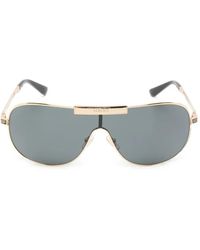 Versace - Greca Flow Mask Pilot-Frame Sunglasses - Lyst