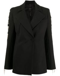 Ellery - Chain Detail Coat - Lyst