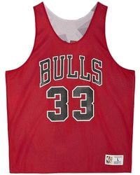 Mitchell & Ness - X Nba Chicago Bulls Scottie Pippen Reversible Mesh Tankt Top - Lyst