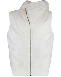 Rick Owens - Gilet Met Capuchon En Rits - Lyst
