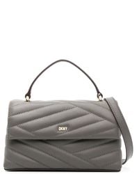 DKNY - Sara Quilted Leather Tote Bag - Lyst