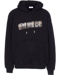 Off-White c/o Virgil Abloh - Karierter Hoodie mit Kordelzug - Lyst