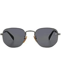 David Beckham - Geometric-Frame Sunglasses - Lyst