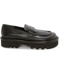 JW Anderson - Bumper-tube Leather Chunky Loafers - Lyst
