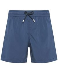 Fedeli - Madeira Drawstring Swim Shorts - Lyst