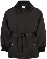 Claudie Pierlot - Satin Puffer Coat - Lyst