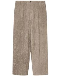 Emporio Armani - Straight-Leg Trousers - Lyst