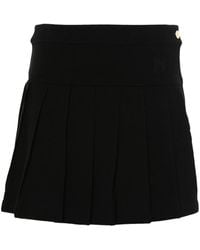 Palm Angels - Monogram-Embroidered Mini Skirt - Lyst
