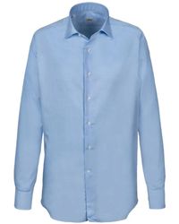 Alessandro Gherardi - Spread-Collar Cotton Shirt - Lyst