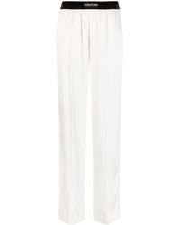 Tom Ford - Wide Straight-leg Trousers - Lyst