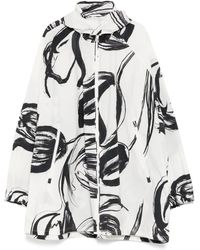 JNBY - Graphic-Print Windbreaker - Lyst