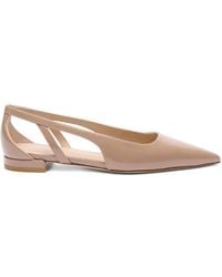 Stuart Weitzman - Pointed-Toe Flat Pumps - Lyst