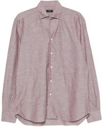Barba Napoli - Curved-Hem Shirt - Lyst