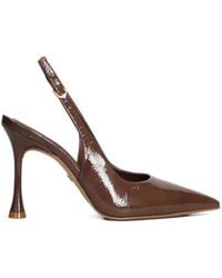 Carrano - Pointed-Toe Slingback Heeled Pumps - Lyst