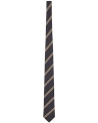 Lardini - Striped Silk Tie - Lyst