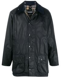 Barbour - Beaufort Wax Jacket Navy - Lyst