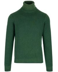 Al Duca d'Aosta - Ribbed-Knit Roll-Neck Sweater - Lyst