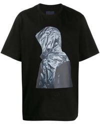 Juun.J - Printed Cotton T-Shirt - Lyst
