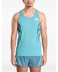adidas - Adizero Archive Logo Tank Top - Lyst