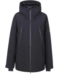 MM6 by Maison Margiela - Hooded Zip Coat - Lyst