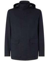 ZEGNA - Microfiber Motorin 300Cc Car Coat - Lyst