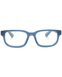 Gucci - Lunettes De Vue À Monture Carrée Transparente - Lyst