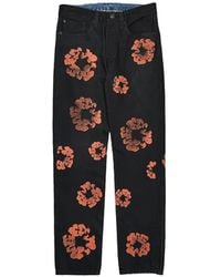 DENIM TEARS - X Levi's 501 The Cotton Wreath Jeans - Lyst
