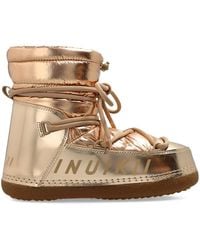 Inuikii - Mountain Quilted Metallic Snow Boots - Lyst