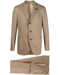 Lardini - Traje de dos piezas con botones - Lyst