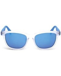 adidas - Sonnenbrille Mit Eckigem Gestell - Lyst