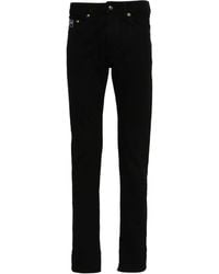 Versace - Watercolour Couture Tapered Jeans - Lyst