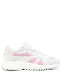 Bally - Contrast-Panel Leather Sneakers - Lyst