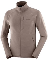 Salomon - Ribbed Raglan-Sleeve Lightweight Jacket - Lyst