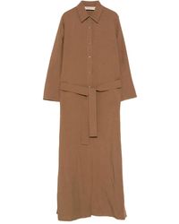 Blanca Vita - Belted Shirt Dress - Lyst