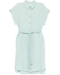 Marc O' Polo - Belted Shirt Mini Dress - Lyst