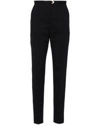 Agnona - Pressed-crease Tailored Trousers - Lyst