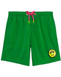 Barrow - Logo-Print Swim Shorts - Lyst