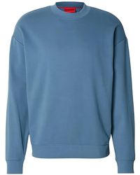 HUGO - Crew-Neck Sweatshirt - Lyst