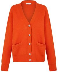 Rabanne - Cardigan Oversize En Laine - Lyst