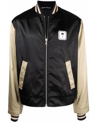 Palm Angels - Pxp Colour-Block Bomber Jacket - Lyst