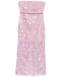 retroféte - Rowena Lace Midi Dress - Lyst