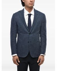 Corneliani - Houndstooth Single-Breasted Blazer - Lyst